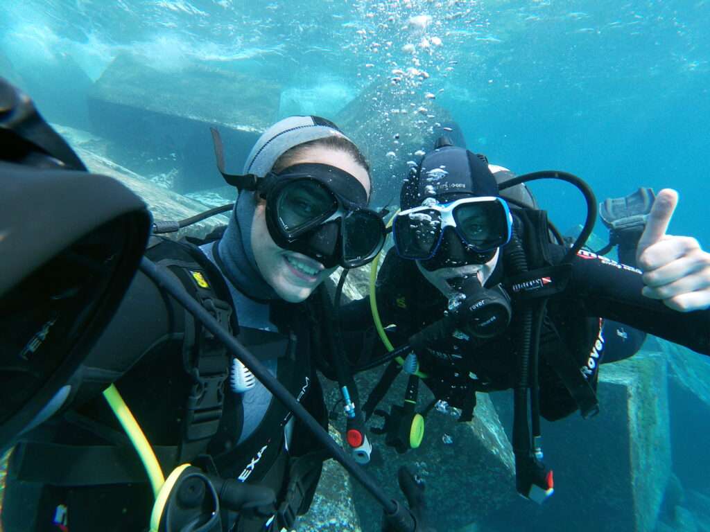 Buceo Open Water en Las Eras