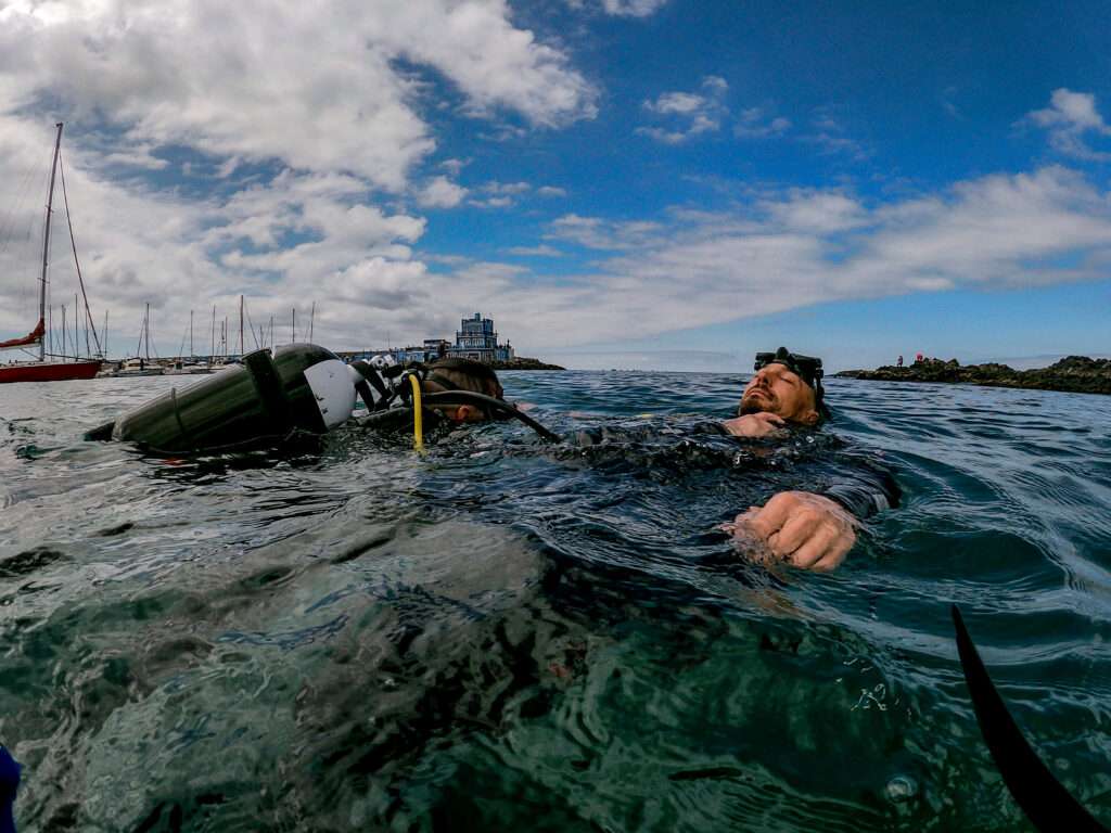 Ejercicios del curso Open Water Diver